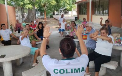 IMPULSA IMSS COLIMA ENVEJECIMIENTO ACTIVO Y SALUDABLE CON ACTIVIDADES POR PERSONAS MAYORES