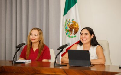 INDIRA VIZCAÍNO E INTEGRANTES DE FUNDACIÓN TELETÓN REVISAN DETALLES FINALES PARA LA INAUGURACIÓN DEL CRIT COLIMA