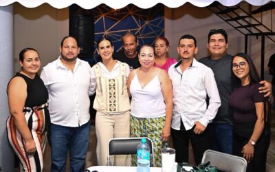 ROSI BAYARDO SE REÚNE CON INTEGRANTES DEL SECTOR HOSPITALARIO DE COLIMA