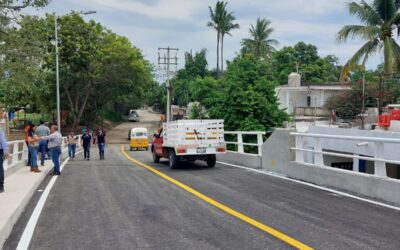 PONE EN SERVICIO ASIPONA PUENTE SOBRE EL ARROYO A SANTIAGO