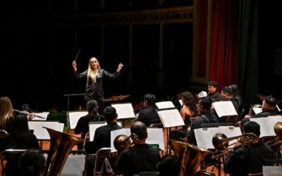 REALIZA GOBIERNO DEL ESTADO GRAN ENCUENTRO DE BANDAS EN EL TEATRO HIDALGO