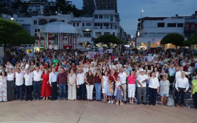 MÁS DE 800 MANZANILLENSES ACOMPAÑAN A ANDREA NARANJO EN EL CIERRE DE SUS INFORMES LEGISLATIVOS Y DE TERRITORIO