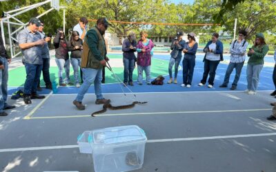 ESTUDIANTES DE BIOLOGÍA CONOCEN DE CERCA LA DIVERSIDAD DE SERPIENTES EN COLIMA