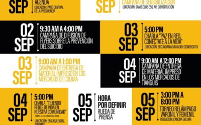 ARRANCA LA CAMPAÑA «HABLEMOS A TIEMPO» PARA LA CONCIENTIZACIÓN DE LA SALUD MENTAL