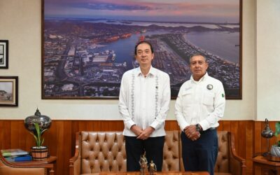 VISITA EMBAJADOR DE JAPÓN EL PUERTO DE MANZANILLO