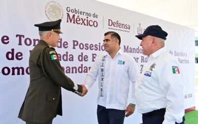 DA BIENVENIDA AYUNTAMIENTO CAPITALINO A NUEVO COMANDANTE DE LA 20 ZONA MILITAR