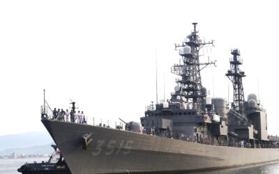 RECIBE LA ARMADA DE MÉXICO A LA ESCUADRA DE ENTRENAMIENTO DE LA FUERZA MARÍTIMA DE AUTODEFENSA DE JAPÓN