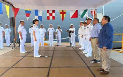 ZARPAN DE MANZANILLO LOS BUQUES ‘KASHIMA’ Y ‘YAMAGIRI’ PERTENECIENTES A LA FUERZA MARÍTIMA DE JAPÓN