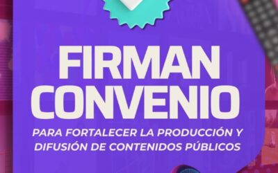 ICRTV Y CANAL 22 FIRMAN CONVENIO PARA FORTALECER LA PRODUCCIÓN Y DIFUSIÓN DE CONTENIDOS PÚBLICOS