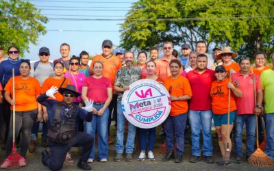 CUMPLE VDEA META ESTRATÉGICA AL REALIZAR 40 MACRO BRIGADAS DE LIMPIEZA EN 2026