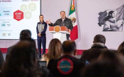 INFONAVIT PRESENTA AVANCES DE SUS PROGRAMAS EN LA MAÑANERA DEL PUEBLO