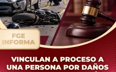 VINCULAN A PROCESO A UNA PERSONA POR DAÑOS CULPOSOS EN TECOMÁN