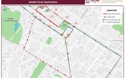 7 RUTAS DE TRANSPORTE PÚBLICO MODIFICARÁN SU RECORRIDO POR EL DESFILE ESTE MIÉRCOLES, PREVIENE SUBSEMOV