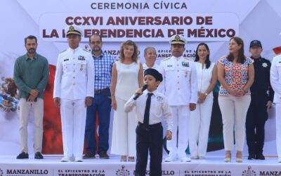 AYUNTAMIENTO DE MANZANILLO CONMEMORA EL 216 ANIVERSARIO DEL INICIO