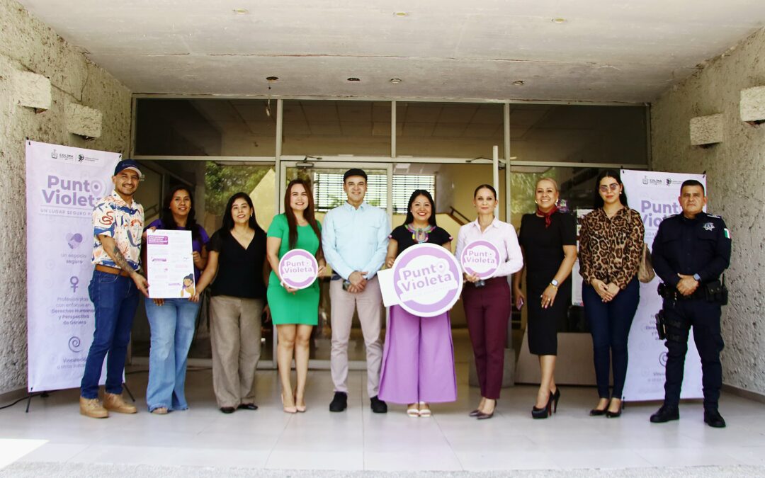 GOBIERNO COLIMA INAUGURA TRES NUEVOS PUNTOS VIOLETA EN EL ESTADO; SE UBICAN EN EL ICRTV