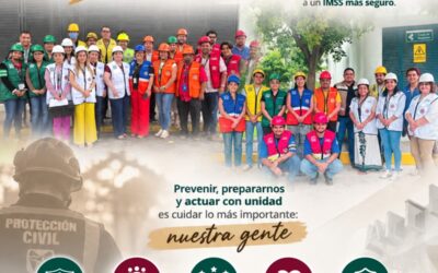 REFUERZA IMSS COLIMA CULTURA DE PREVENCIÓN Y RESPUESTA ANTE EMERGENCIAS