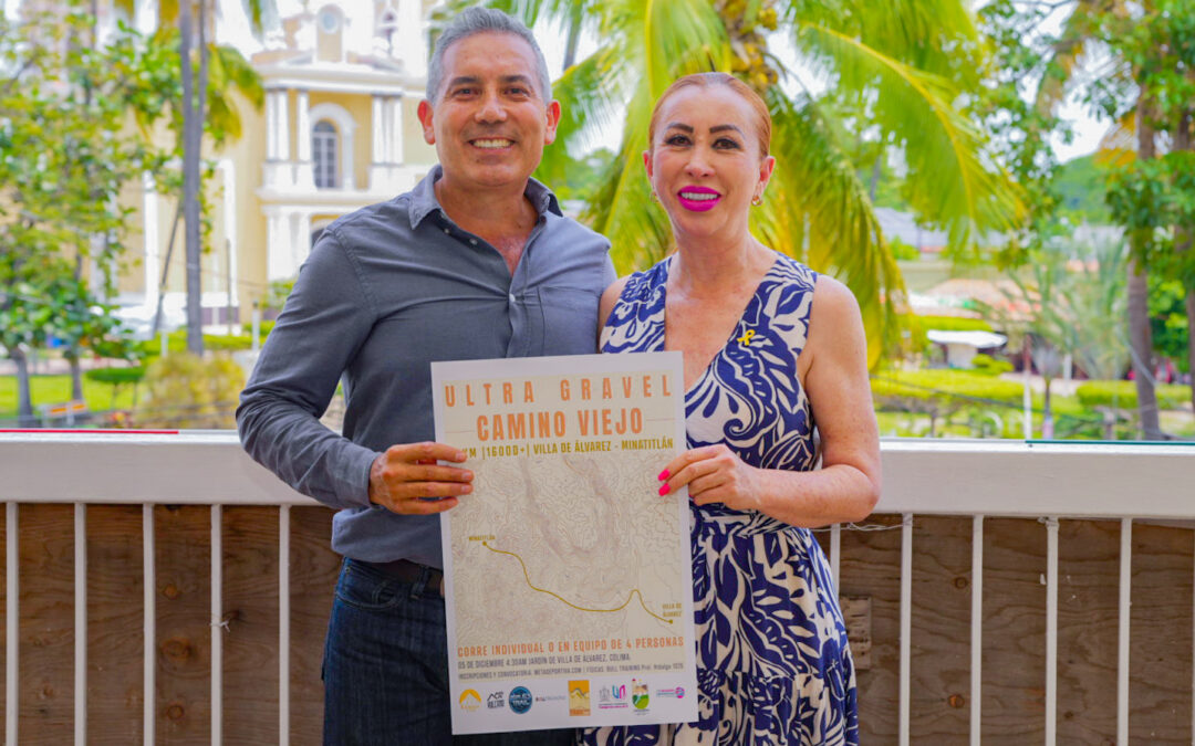 ‎‎PRESENTAN  TEY Y ALEJANDRO MANCILLA CARRERA PEDESTRE DE VILLA DE ÁLVAREZ A MINATITLÁN