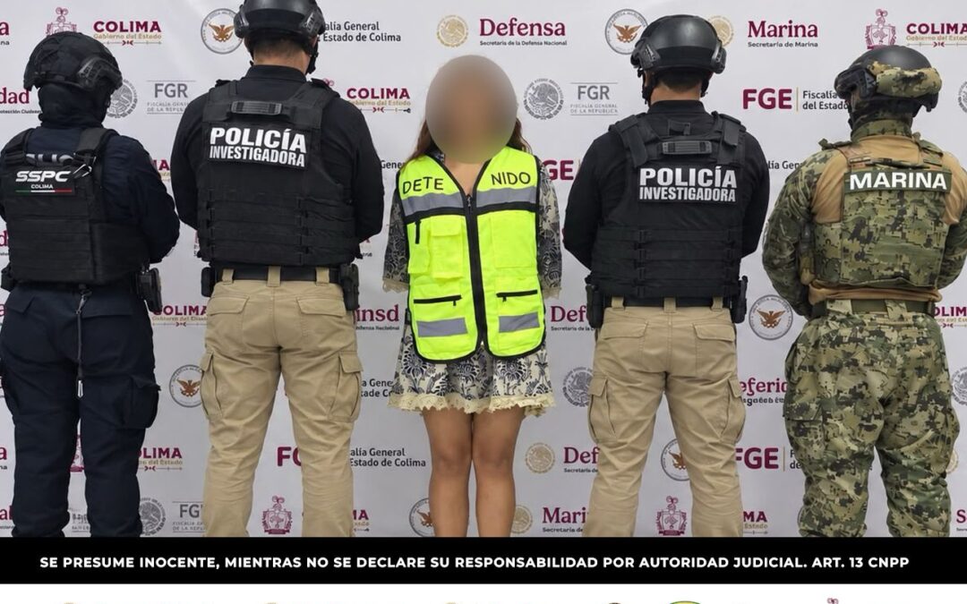 FGE COLIMA CUMPLIMENTA ORDEN DE APREHENSIÓN CONTRA UNA MUJER POR SECUESTRO AGRAVADO 