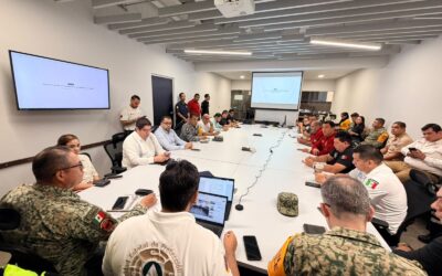 COORDINACIÓN TOTAL DE LOS 3 NIVELES DE GOBIERNO ANTE  CERCANÍA DEL HURACÁN «POLO» A COSTAS DE COLIMA