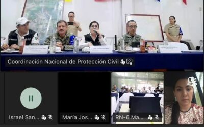 INSTALAN PUESTO DE COMANDO UNIFICADO, GOBERNADORA INDIRA VIZCAÍNO DA SEGUIMIENTO A HURACÁN ‘POLO’