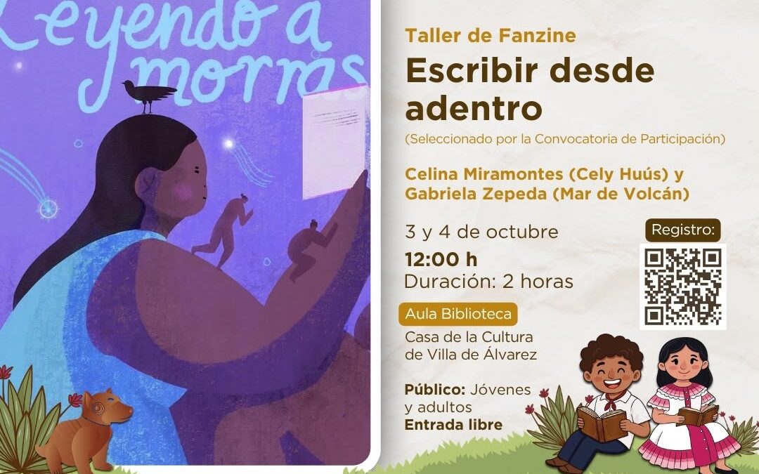 COLIMA CULTURA INVITA A TALLERES GRATUITOS EN «LA FERIA DEL LIBRO 2026»