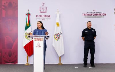 «COLIMA ES CASA DE NUESTROS HÉROES» BRINDARÁ VIVIENDA DIGNA A POLICÍAS ESTATALES: INDIRA VIZCAÍNO