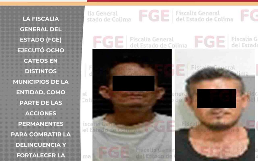 EN CATEOS, ASEGURAN NARCÓTICOS, ARMA DE FUEGO Y DETIENEN A DOS HOMBRES
