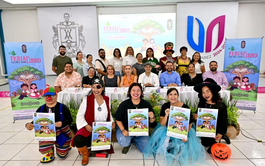 DEL 1 AL 4 DE OCTUBRE, LA FERIA DEL LIBRO COLIMA DE LA SUBSECRETARÍA DE CULTURA OFRECERÁ MÁS DE 100 ACTIVIDADES GRATUITAS