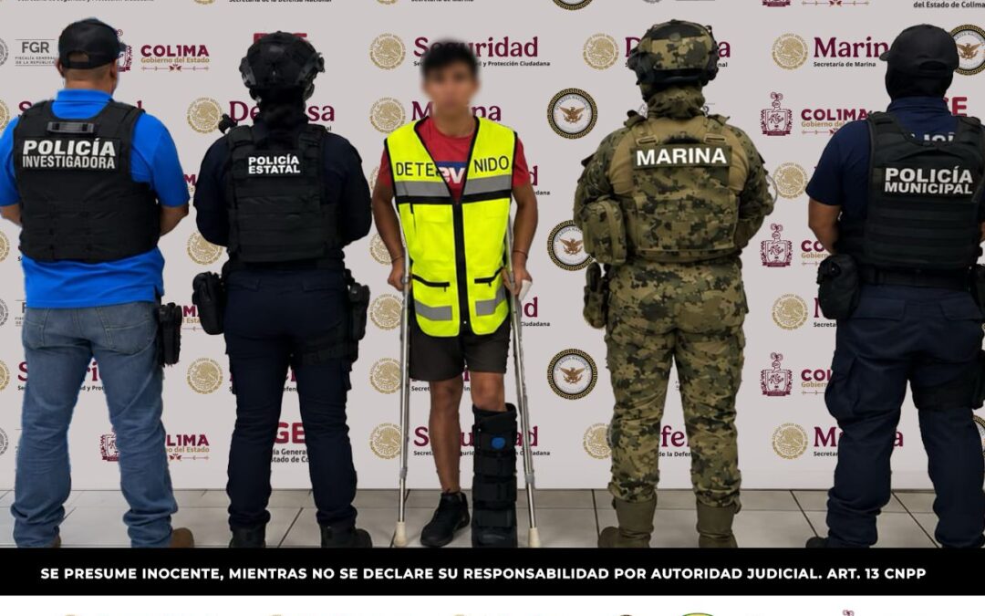 OPERATIVO COORDINADO PERMITE DETENCIÓN DE OBJETIVO PRESUNTAMENTE VINCULADO A EXTORSIONES EN CUAUHTÉMOC