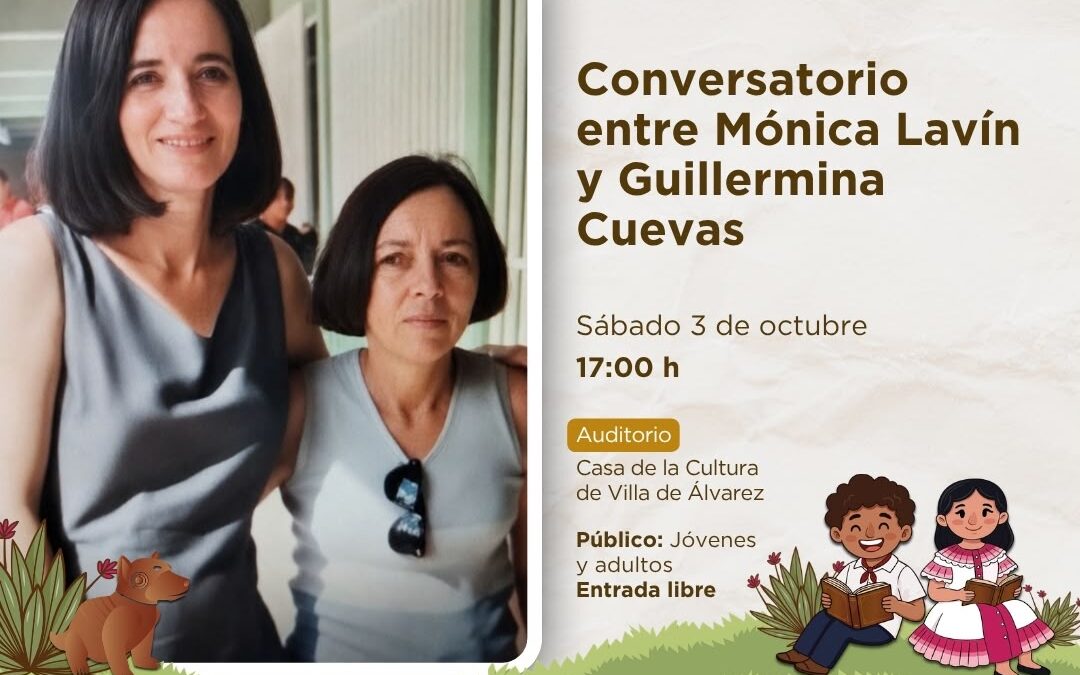 SUBSECRETARÍA DE CULTURA INVITA A LAS PRESENTACIONES DE LA «FERIA DEL LIBRO COLIMA» DEL 1 AL 4 DE OCTUBRE, EN LA VILLA