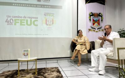 LIBRO SOBRE LOS 40 AÑOS DE LA FEUC INICIA EN ARMERÍA UN RECORRIDO POR VARIOS MUNICIPIOS