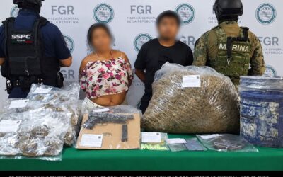 SSPC COLIMA Y MARINA DETIENEN EN TECOMÁN A 2 PRESUNTOS INTEGRANTES DEL CJNG; LES ASEGURAN ARMA, DROGA Y ARTEFACTOS EXPLOSIVOS ARTESANALES