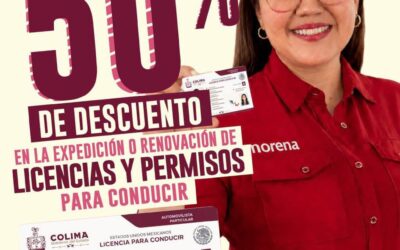 KAREN JURADO INVITA A APROVECHAR EL 50% DE DESCUENTO EN LICENCIAS DE CONDUCIR