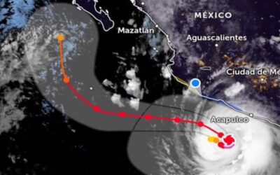 «POLO» AVANZA COMO HURACÁN CATEGORÍA 4: UEPC COLIMA MANTIENE MONITOREO PERMANTE