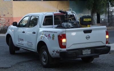 HARÁ SALUD 52 NEBULIZACIONES EN 5 MUNICIPIOS, MANZANILLO CONCENTRA EL 70% DE LAS ACCIONES