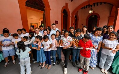 MÁS DE 200 NIÑAS Y NIÑOS EN LAS FIESTAS ‘VOCES POR LA PAZ’ DE CULTURA FEDERAL Y ESTATAL