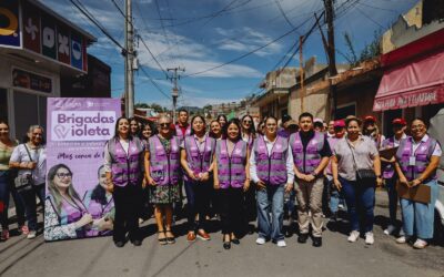 COMIENZAN LAS BRIGADAS VIOLETA EN CUAUHTÉMOC, PARA ACERCAR SERVICIOS DE ATENCIÓN A LAS MUJERES