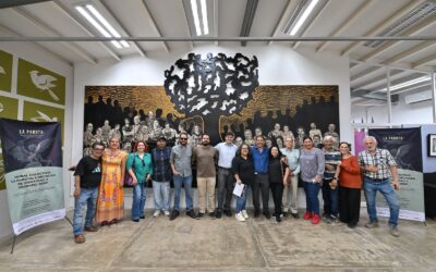 CELEBRAN 30 AÑOS DEL CENTRO DE FORMACIÓN Y PRODUCCIÓN DE ARTES GRÁFICAS ‘LA PAROTA’ CON MURAL DE XILOGRAFÍA