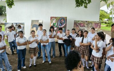 “MUSEANDO EN TU ESCUELA” LLEVA ARTE UNIVERSITARIO A TRES BACHILLERATOS