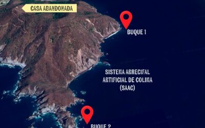 SUBSECTUR Y MARINA REALIZARÁN ESTE VIERNES EL PRIMER HUNDIMIENTO DEL SISTEMA ARRECIFAL ARTIFICIAL DE COLIMA