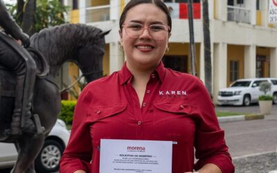 KAREN JURADO SE REGISTRA PARA BUSCAR LA COORDINACIÓN MUNICIPAL DE LA TRANSFORMACIÓN EN VDEA