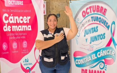 SE UNE IMSS COLIMA A LUCHA CONTRA EL CÁNCER DE MAMA CON ACCIONES DE SENSIBILIZACIÓN