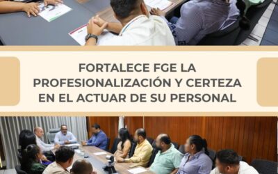 ENTREGAN NOMBRAMIENTOS AL PERSONAL DE CARRERA EN LA FGE