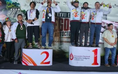 CONQUITA COLIMA 12 MEDALLAS EN EL ENCUENTRO NACIONAL DE ETNODEPORTES 2026