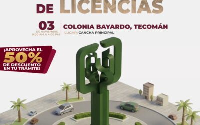 HABRÁ CARAVANA DE LICENCIAS DE CONDUCIR CON DESCUENTO VISITARÁ 4 MUNICIPIOS EN NOVIEMBRE