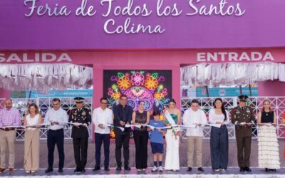 INAUGURA GOBERNADORA INDIRA VIZCAÍNO LA FERIA DE TODOS LOS SANTOS COLIMA 2026